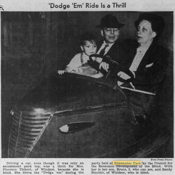 Edgewater Park - Dodge Em Article July 28 1946 (newer photo)